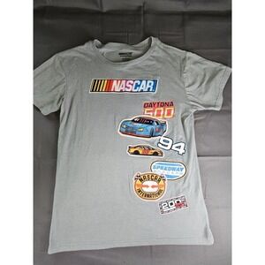 Nascar gray short sleeve with graphics And Patches Freeze Tee. New without tags‎